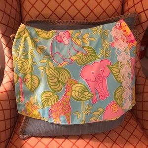 Lilly Pulitzer wrap Skirt reversible size 6